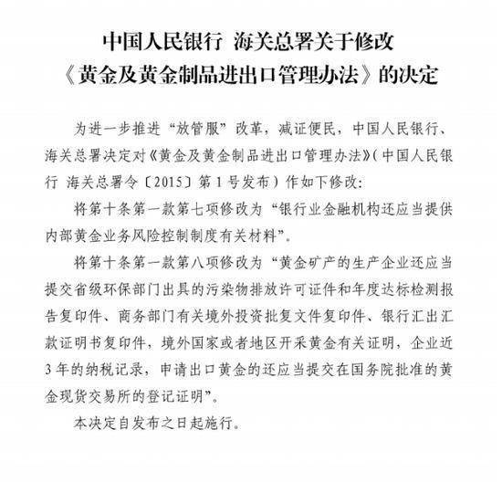 黄金管理办法最新解读与实施策略探讨